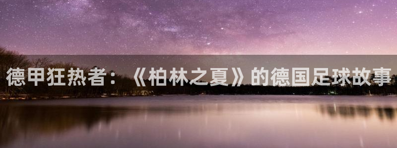 世界杯比赛时间：德甲狂热者：《柏林之夏》的德国足球故事